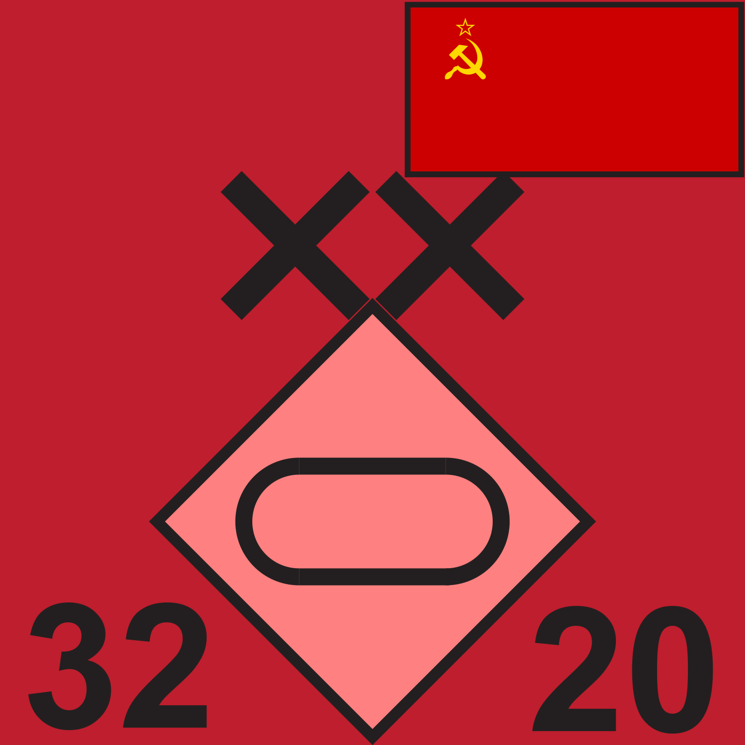 RED SOV 32 TD 1989